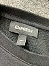 Express Graphic Black Pullover Sweater Size S - photo 7