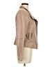 White House Black Market 100% Leather Tan Leather Jacket Size M - photo 4