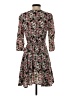 Plastic Island Floral Black Casual Dress Size S - photo 2