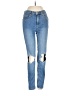 Free People Hearts Blue Jeans Size 26 waist - photo 1