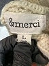 &merci 100% Acrylic Ivory Turtleneck Sweater Size L - photo 7
