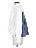 Angela Davis Color Block White Long Sleeve Button-Down Shirt Size S - photo 5