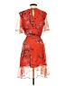 A New Day 100% Polyester Orange Cocktail Dress Size M - photo 2