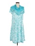 One World Paisley Teal Casual Dress Size M - photo 1