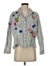 Maeve by Anthropologie 100% Baumwolle Gray 3/4 Sleeve Blouse Size 2 - photo 1