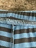 Unbranded Stripes Blue Casual Pants Size L - photo 7
