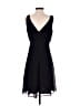 Chaps 100% Polyester Solid Black Cocktail Dress Size 8 (petite) - photo 2