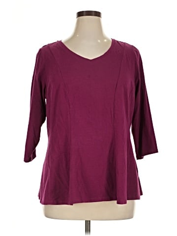 Motto 3/4 Sleeve Top (view 1)
