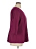Motto Burgundy 3/4 Sleeve Top Size 1X - photo 4