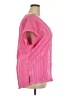 Andree by UNIT 100% Polyester Pink Short Sleeve Blouse Size 2X - photo 4