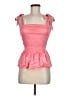 Assorted Brands Pink Sleeveless Blouse Size M - photo 1