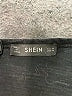 Shein Solid Black Casual Dress Size M - photo 7
