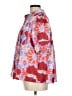 Assorted Brands 100% Polyester Floral Red Short Sleeve Blouse Size M - photo 5