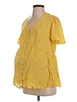 Isabel Maternity Short Sleeve Blouse