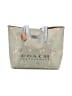 Coach 100% Leather Gray Leather Tote One size - photo 1