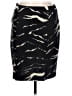 Kenar Animal Print Black Casual Skirt Size 10 - photo 1