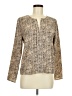 Shein Tan Long Sleeve Blouse Size M - photo 1