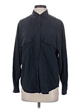 Seta Studio Long Sleeve Silk Top