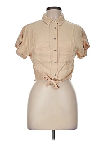 Love Tree Short Sleeve Blouse (view 1)