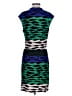 BCBGMAXAZRIA Graphic Green Casual Dress Size S - photo 2