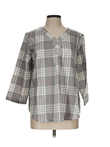 IZOD 3/4 Sleeve Blouse (view 1)