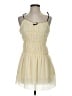 Zara Solid Ivory Cocktail Dress Size XS - photo 1