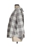 IZOD Gray 3/4 Sleeve Blouse Size L - photo 5
