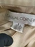 Casual Corner 100% Cotton Ivory Blazer Size 8 - photo 6