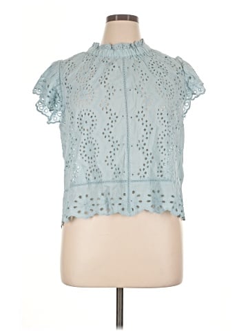 Jennifer & Grace Short Sleeve Blouse (view 1)