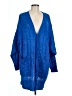 Lularoe 100% Acrylic Blue Cardigan Size L - photo 1