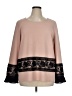 Karl Lagerfeld Paris Solid Pink Pullover Sweater Size XL (estimated) - photo 1