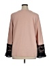 Karl Lagerfeld Paris Solid Pink Pullover Sweater Size XL (estimated) - photo 2