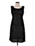 Connected Apparel Tweed Black Cocktail Dress Size 8 - photo 1