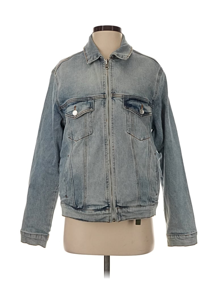 Pre-owned Embellish Denim Jacket In Blue