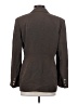 Due Per Due 100% Silk Brown Silk Blazer Size 4 - photo 2