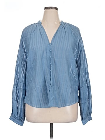 Veronica Beard Long Sleeve Blouse (view 1)