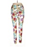 Lularoe Floral White Leggings Size 1X (Tall & Curvy) - photo 2