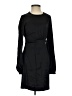 Shore Solid Black Casual Dress Size XS - photo 1