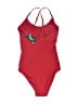 Blooming Jelly Solid Red One Piece Swimsuit Size S - photo 2