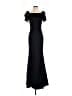 Jovani Black Cocktail Dress Size 6 - photo 1