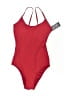 Blooming Jelly Solid Red One Piece Swimsuit Size S - photo 1