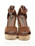 Steve Madden 100% Leather Tan Wedges Size 6 1/2 - photo 2