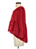 Shein Red 3/4 Sleeve Blouse Size S - photo 5