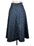 Hutch 100% Polyester Print Blue Casual Skirt Size 10 - photo 2