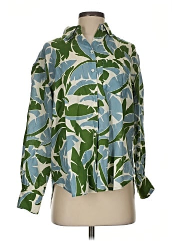 Birds of Paradis by Trovata Long Sleeve Blouse (view 1)