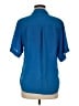 Christian Dior 100% Polyester Blue Vintage Blouse Size 8 - photo 2