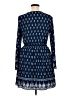 Xhilaration Paisley Blue Casual Dress Size XL - photo 2
