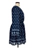 Xhilaration Paisley Blue Casual Dress Size XL - photo 4