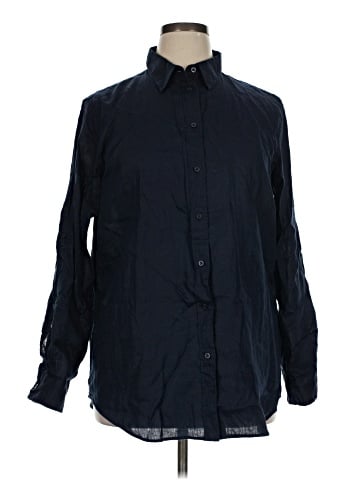 Lauren by Ralph Lauren Long Sleeve Button-Down Shirt (view 1)