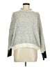 Peach Love Tweed Silver Pullover Sweater Size M - photo 1